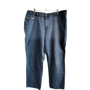 Route 66 Women's Relaxed Fit Blue‎ Denim Jeans Size 22L